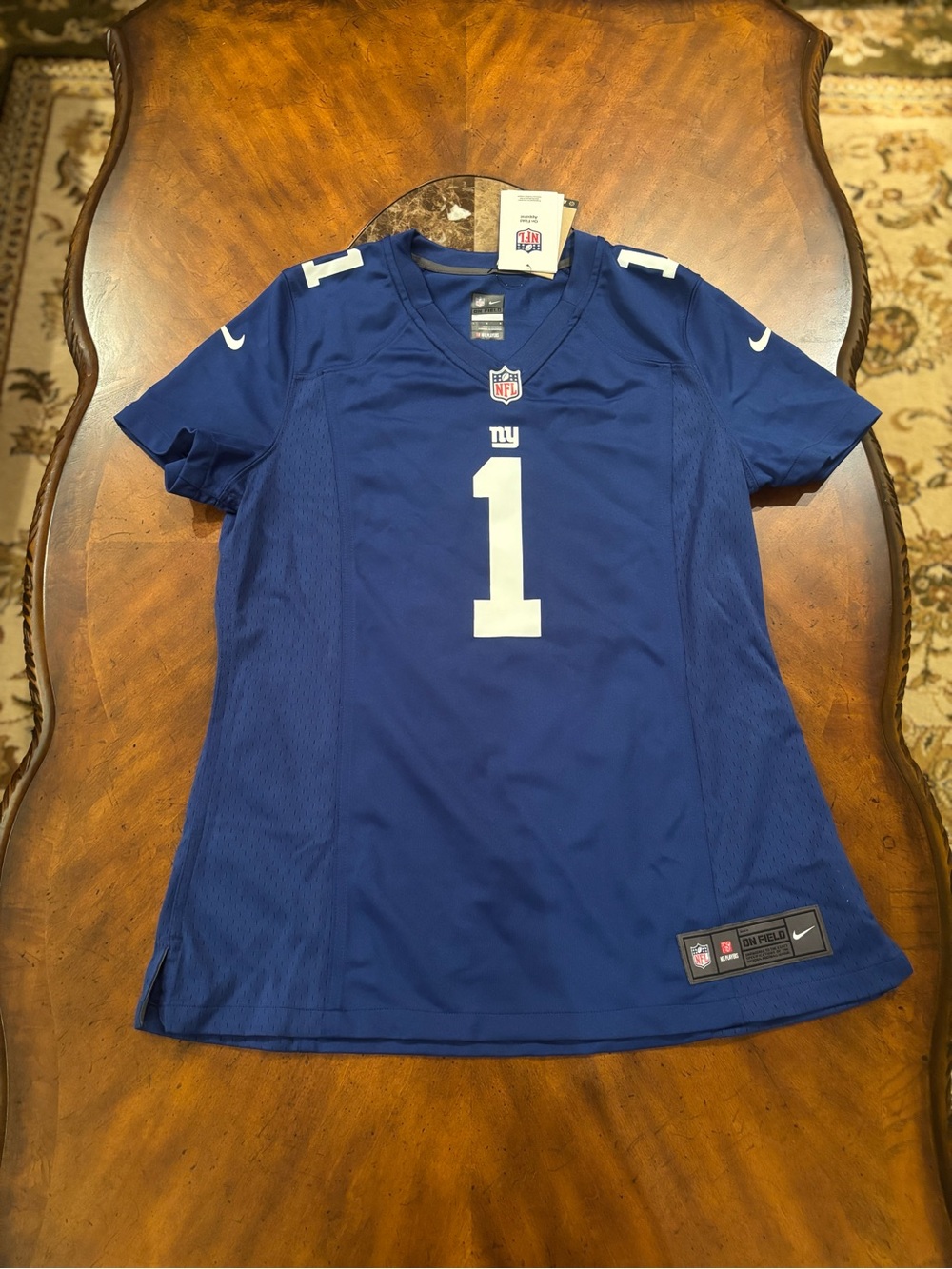 Women’s New York Giants Malik Nabers Nike Jersey. Brand New With Tags Size LG